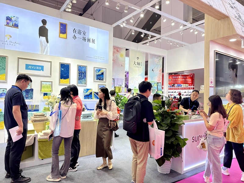 孚日集團“潔玉”品牌閃耀第33屆深圳禮品展